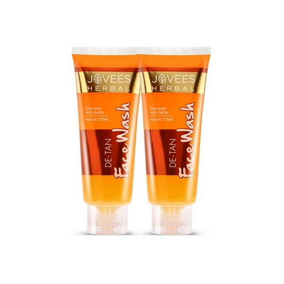 Jovees Nettoyant pour le Visage Herb Detan, 120 ml Chacun (Lot de 2)