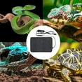 thumbnail image 2 of NOVELAR Pet Heating Pad, 8.6x5.9 in PU Leather Pad with Adjustable Temperature, Promotes Metabolism and Appetite for Reptiles, Use for Small Animal Cages or Plant Containers, 2 of 6