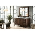 thumbnail image 3 of James Martin Vanities 60" Single Vanity Cabinet , Acacia, w/ 3 CM Ethereal Noctis Quartz Top, 3 of 7