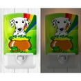thumbnail image 2 of Dalmatian St. Patrick's Day Ceramic Night Light, 2 of 2