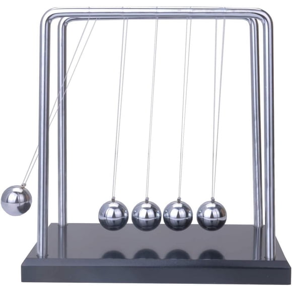 Newton's Cradle,Balance Pendulum Ball, Office Games Desktop Decoration& Physics Science Toys