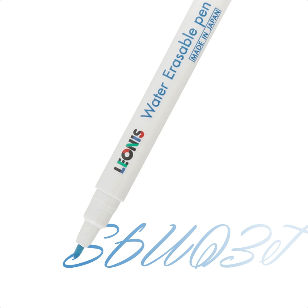 Motherland Water-Erasable Extra-Fine-Point Blue Fabric Pen
