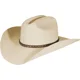 thumbnail image 1 of Sombrero de vaquero occidental y vaquera con pinza en la parte delantera, estilo de ala ancha, arena clásica JAMW Sencillez, 1 of 5