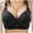 30-Black, variant on YWDJ Bras for Women Push up and Padded Sleep Bras No Wire Comfy Bras Adjustable Straps Full Coverage Wrap Lounge Bras Padded Comfortable Bras Comfortable Bras Khaki S