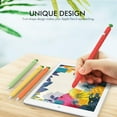 thumbnail image 2 of Étui iPencil Mignon Design Fruit Silicone Souple Housse de Protection Accessoires Compatible avec iPad Pencil 1ère Génération - Rouge, 2 of 6