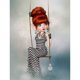 thumbnail image 1 of Cuadros Decorativos 5D bricolaje taladro redondo completo diamante pintura niña Kit hogar decoración artesanal (DG242) Likrtyny embutido en tela, 1 of 8