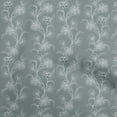 thumbnail image 1 of oneOone Viscose Chiffon Dusty Teal Green Fabric Asian Floral Diy Clothing Quilting Fabric Print Fabric By Yard 42 Inch Wide, 1 of 4