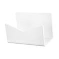 thumbnail image 3 of Lipstore Desk Letter Holder Acrylic Envelope Storage Rack for School Office Classroom White, 3 of 8