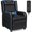 Blue, variant on Goplus Massage Gaming Recliner Chair Single Living Room Sofa Home Theater Seat Purple