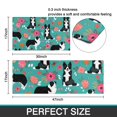 thumbnail image 7 of Border Collie Dog and Flower Florals Kitchen Rugs Sets Of 2,Anti Fatigue Kitchen Mat Rugs Non Slip Washable,Decorative Kitchen Floor Mats for Kitchen,Sink,Laundry,17"x30"+17"x47", 7 of 7