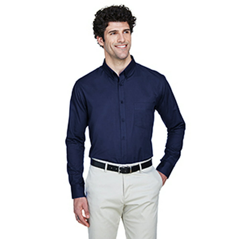 Ash City - Ash City - Core 365 Men's Operate Long-Sleeve Twill Shirt ...