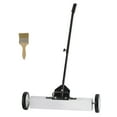 thumbnail image 6 of KFFKFF 50Lbs Rolling Magnetic Sweeper, Push-Style Magnetic Debris Collector, 24-inch Broad Magnetic Lawn Collector with Extendable Handle, Simplified Cleaning of Workshop Garage Yard, 6 of 9