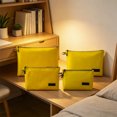 thumbnail image 6 of Travel Waterproof Storage Bags Multipurpose Packing Organizer Pouches For Toiletries Clothes Cosmetics Luggage Suitcase Yellow, 6 of 6
