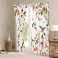 thumbnail image 3 of Castle Fairy Hummingbird Curtains Pack of 2 (42x84 Each),Flowers Curtains Blackout, 3 of 6