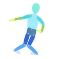 thumbnail image 1 of Juguete de Rompecabeza de, Juego de Rompecabeza Stickman Juguete Con Extremidades Móviles 30 Tarjetas Ejercio Educato Coordinación Mano-Ojo de Hombre, 1 of 7