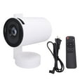thumbnail image 2 of Projecteur de Cinéma Maison, HD 720P 150 CVIA LM Correction de Trapèze Automatique Wifi Projecteur Portable pour Film Extérieur Intérieur, 5.0, Supporte 3D, Décodage 4K/8K, 2 of 7