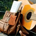 thumbnail image 4 of PU Leather Owl-Shaped Guitar Pick Storage Bag, Unique Design, Durable, Easy to Open (2-Button), Key Ring Included, Ideal Gift for Guitarists, 4 of 4