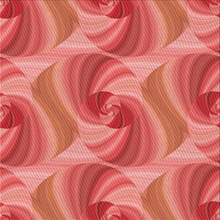 

Ahgly Company Indoor Square Patterned Bean Red Area Rugs 8 Square