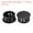 Black, variant on 22mm 7/8" Plastic Hole Plugs, Flush Type Round Hole Cover Snap in Locking Hole Tube, Black 30Pcs