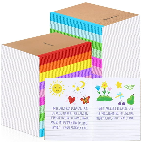 Cuaderno de composición Henoyso Primary 9,75 x 7,5 cm, 40 unidades