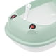 thumbnail image 3 of Caja de arena para gatos, fácil de limpiar, marco desmontable para inodoro, orinal para gatos, suministros semiabiertos para mascotas, bandeja de aren Color Verde L, 3 of 9