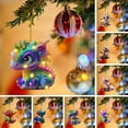 thumbnail image 3 of Dragon Christmas Tree Hanging Ornament Christmas Dragon Baby Acrylic Christmas Hanging Ornament Gothic Holiday Acrylic Festive Decoration Ornament Car Window Pendant Decor, 3 of 3