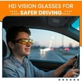 thumbnail image 6 of Night Driving Glasses Anti Glare Night Vision Yellow Tint Glare Reducing Fit Over Sunglasses Men Women, 6 of 7