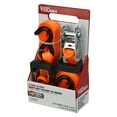 thumbnail image 3 of (2 pack) Hyper Tough Brand 1”x14' Tie-Downs Ratchet 1000lbs Work Load with "S" Hooks 2 - Pack, 3 of 15