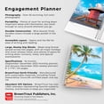 thumbnail image 5 of Beaches | 2024 6x7.75" Wire-O Engagement Planner Calendar | BrownTrout, 5 of 8