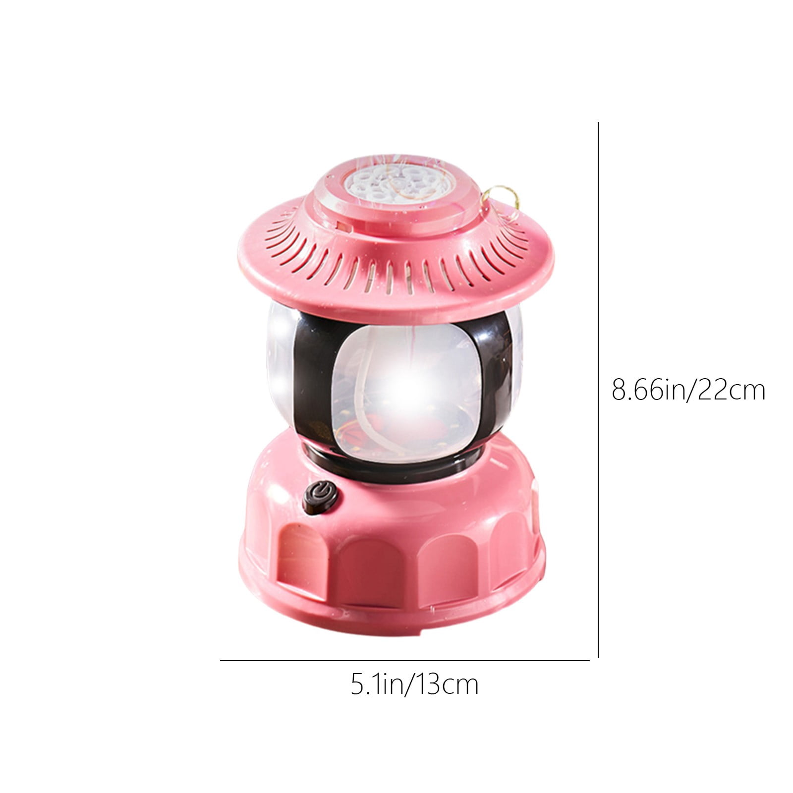 Rechargeable Bubble Machine for Ki-ds, Portable Bubble Blower with Soft LED Night Light, Automatic Bubble Maker for Outdoor & Indoor Use