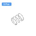 thumbnail image 3 of Unique Bargains Compression Spring, 5 Pack 304 Stainless Steel, 10mm OD, 0.6mm Wire, 10mm Length, 3 of 6