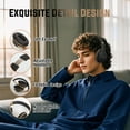 thumbnail image 6 of HOSHIYAMA Bluetooth Headphones Over Ear, Wireless Headphones Wired with 40 Hours Playtime Foldable HiFi Stereo Headset with Microphone, Soft Ear Pads, FM/TF for Cellphone/PC, 6 of 10