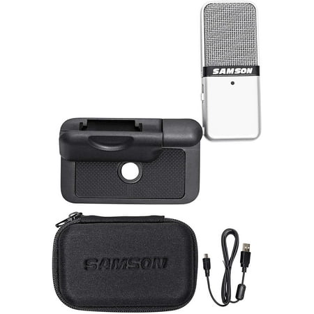 Samson GOMIC Go Mic USB Podcast Studio Recording Condenser Microphone+Clip+Case