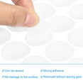 thumbnail image 4 of Self Adhesive Dots, 250 Pairs 0.59" - Blending Fabric Hook & Loop  Tapes, Round Dots for Classroom (White), 4 of 6
