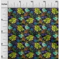 thumbnail image 2 of oneOone Rayon Lime Green Fabric Tropical Watercolor Fabric For Sewing Printed Craft Fabric By The Yard 56 Inch Wide, 2 of 4