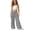 A1301-Gray, variant on ZHANGDER Girls Linen Pants Wide Leg Pants Elastic Waist Summer Casual Beach Lounge Trousers with Pockets, Khaki 14-15 Years