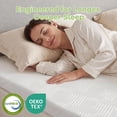 thumbnail image 7 of 4 Inch Twin XL Cooling Gel Memory Foam Mattress Topper with Washable Cover, 7 of 7