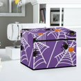 thumbnail image 5 of HELLHERO Spiders and Pumpkins Sewing Machine Cover Tote Handle and Pocket Easy to Store Easy to Clean Waterproof Lightweight, 5 of 8