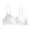 Beige womens bras, variant on Teens & Petite Women Bras Breathable Underwear Wire Free Push Up Bra Adjustable Straps No Underwire Seamless T-Shirt Bra