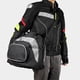 thumbnail image 5 of Bolso de Hombro para Casco de Motocicleta, Mochila, Equipaje, Infermable, Portátil, De Carreras, Gris, Negro, Universal, 5 of 7