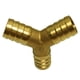 thumbnail image 3 of Adaptador de Jardín Gloria de Latón en forma de Y Conector de 19mm, 3 of 5