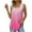 Pink, variant on Fanxing Womens Cap Sleeve Tank Tops Blouses Dressy Flowy Tank Tops Shirts Cute Flowy Loose Fit Tunics
