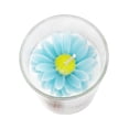 thumbnail image 2 of 7oz Tropical Sunset Scented Flower in Glass Candle, 2 of 4