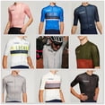 thumbnail image 2 of Maillot de ciclismo local Pedla para hombre, club de equitación, verano 2022, manga corta, camiseta de carreras de bicicletas, mangas transpirables, color retro, 2 of 5
