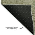 thumbnail image 5 of Addison Rugs Mayfield Premium Machine Washable Traditional Global Sage Rectangle Rug, 10' X 14' Machine Washable Traditional Global Sage Oversized Sherpa Throw Blanket, 5 of 6