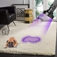 thumbnail image 3 of UV Black Light Flashlight , Best UV Light and Blacklight For Home & Hotel Inspection, Pet Urine & Stains - Ultra Intensity LEDs Spot Counterfeit Money,, 3 of 9