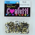 thumbnail image 7 of Confetti Star 1/4" Black, Gold, Silver - Pouch (1/2 oz) - CCP8528, 7 of 7