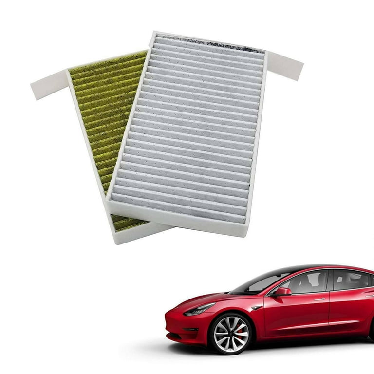 Aire Puro Para Tu Tesla Model 3/Y: Filtro De Cabina Con Carbón Activado (2021+)