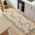 thumbnail image 5 of Multicolor Ethnic Geometric Pattern Kitchen Rug Mat,Kitchen Runner Rugs Non Skid Washable,Decorative Kitchen Floor Mats for Kitchen,Sink,Laundry,17"x47.2", 5 of 7