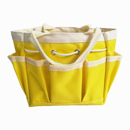 

Reusable With Pockets Oxford Cloth Heavy Duty Portable Indoor Garden Tool Bag